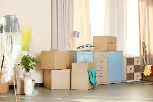 Local removal team handling a home move in Brent