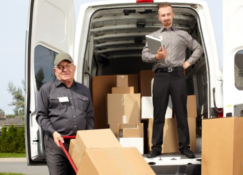 Careful packing and handling of household items during a Brent removal