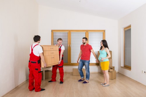 Urgent removal service helping with packing and transport in Brent