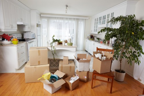 Careful furniture loading for a Brent man and van service