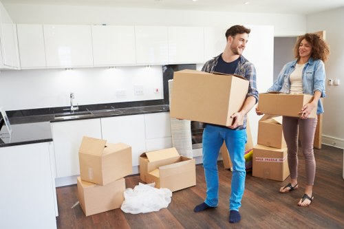 Man And A Van Brent service helping with a local move
