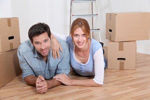 Packing and furniture handling for a Brent home move