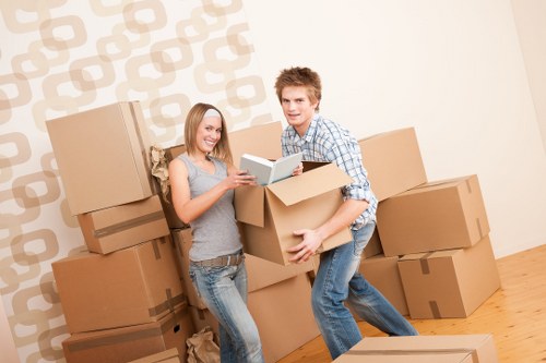 Residential moving truck service for flats and homes in Brent