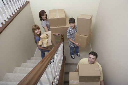 Moving office furniture from a Brent commercial property
